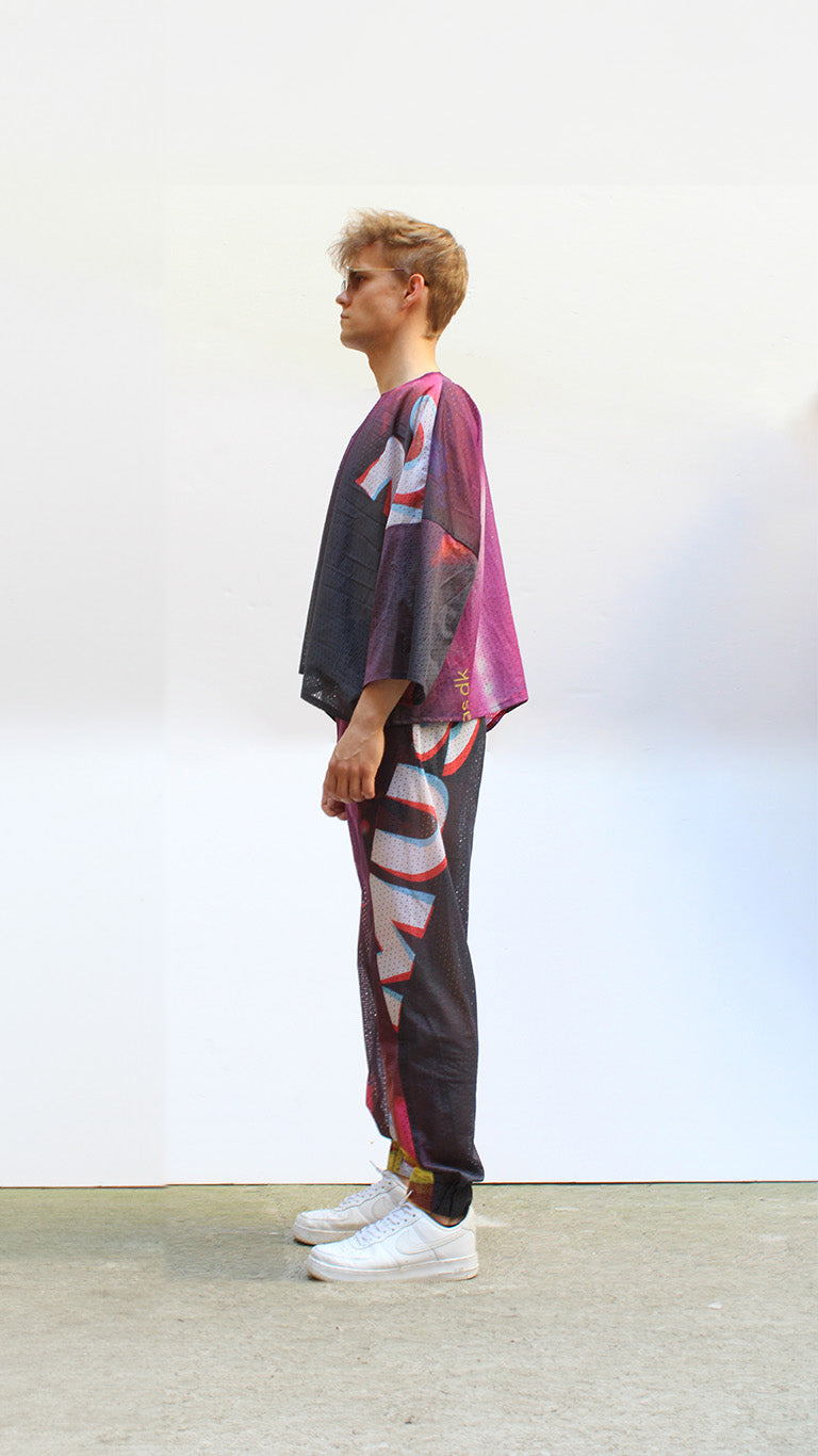 Upcycled banner pants