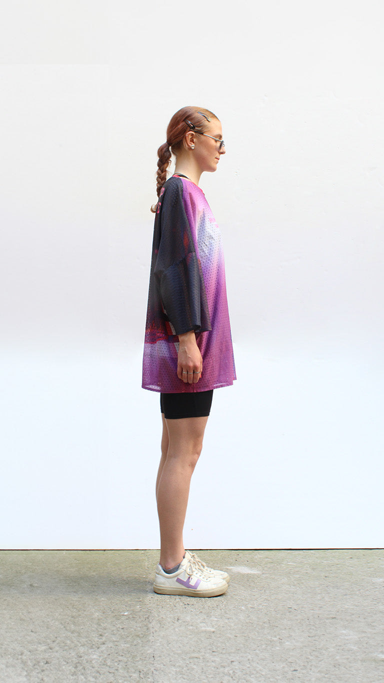 Upcycled banner top III