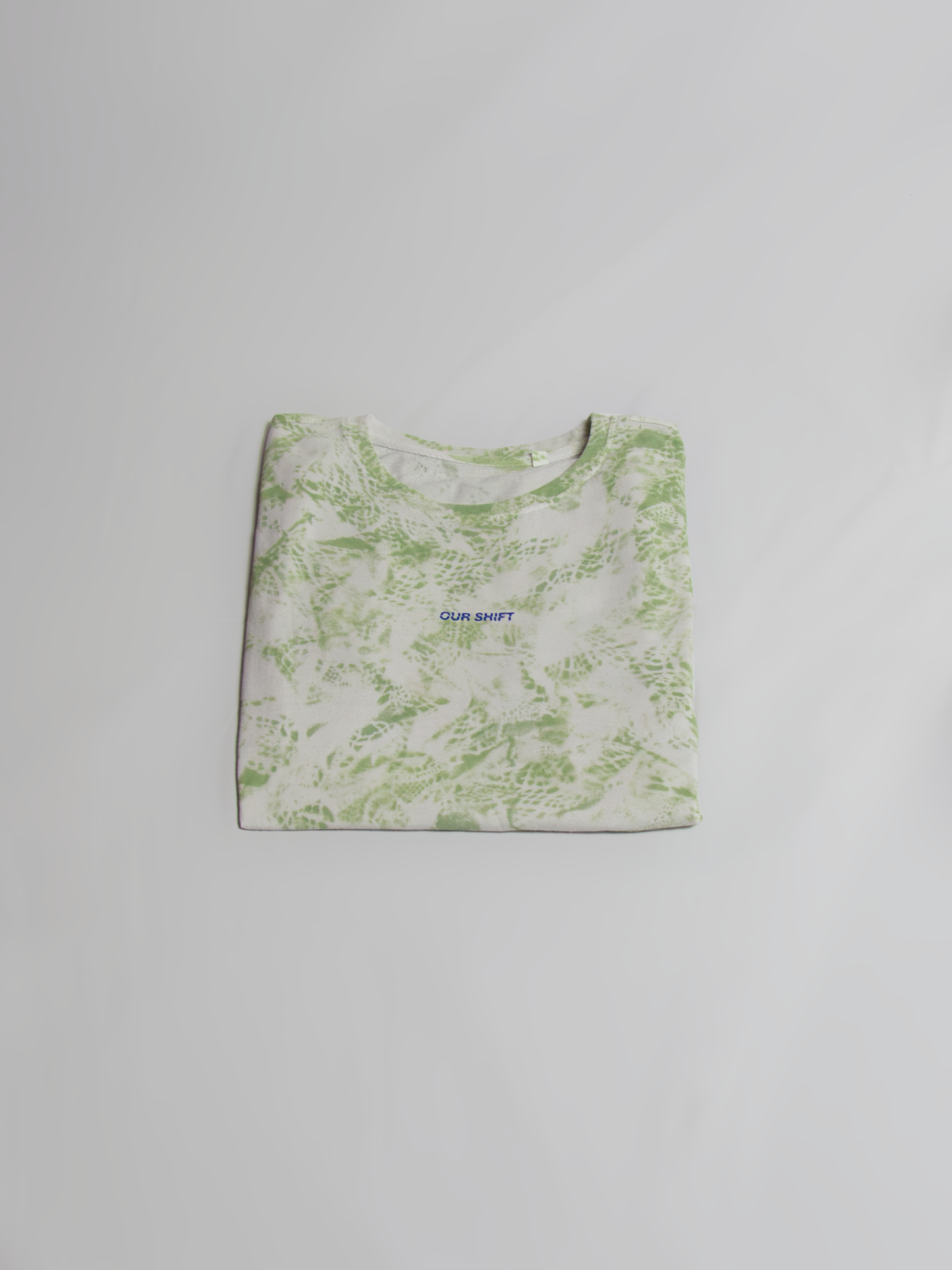 Sprayed t-shirt with logo - white
