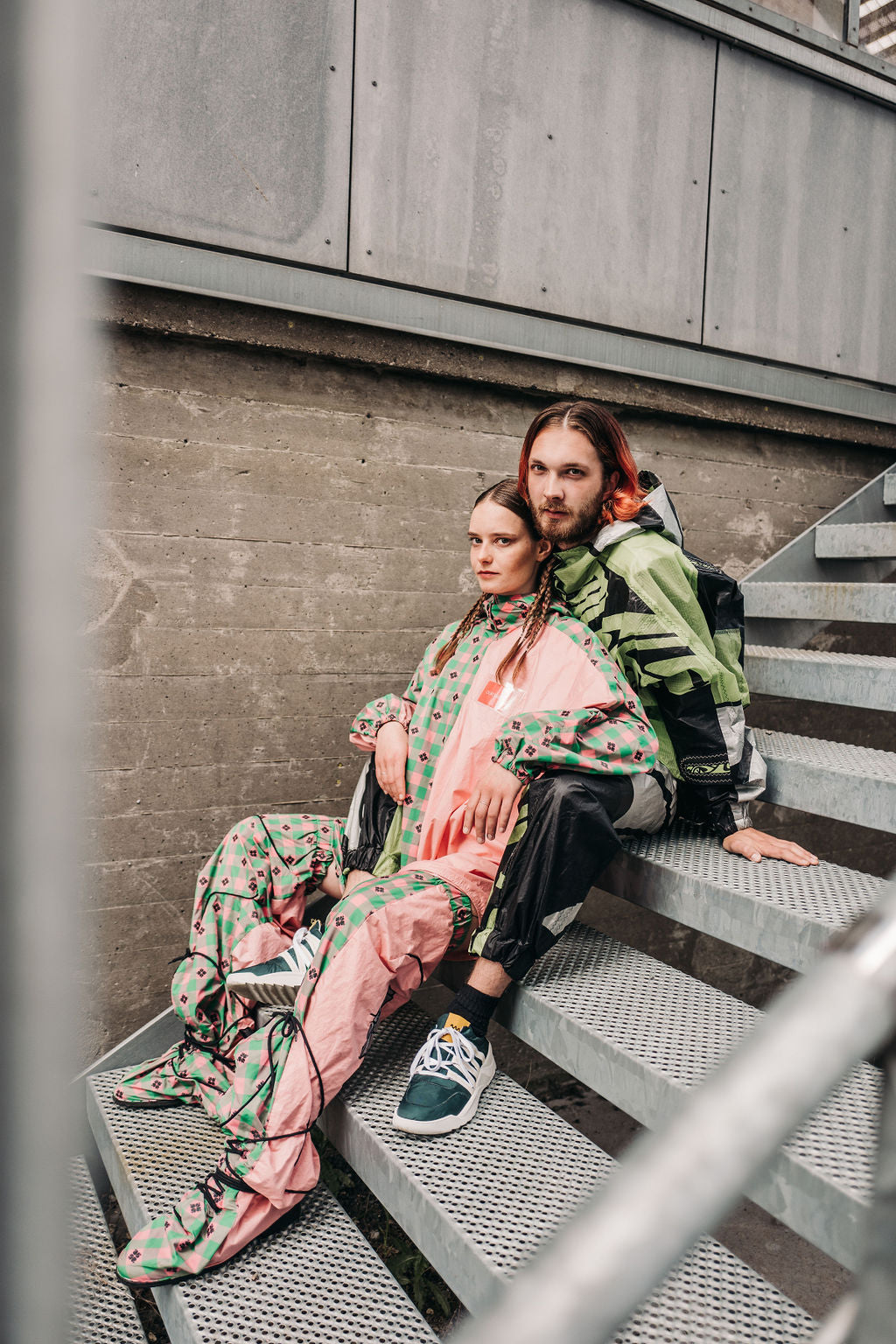 Upcycled Raincoats