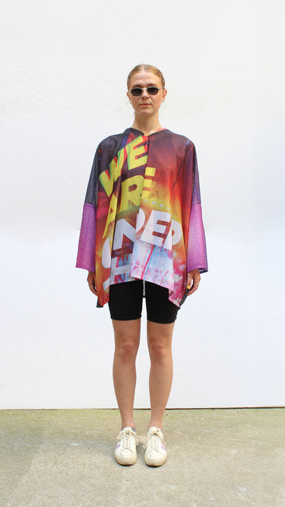 Oversized banner top