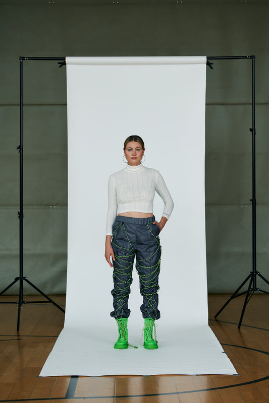 Bonded String Trousers