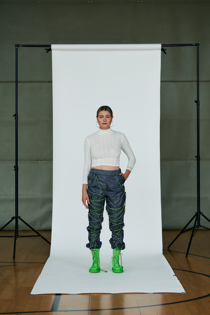 Bonded String Trousers