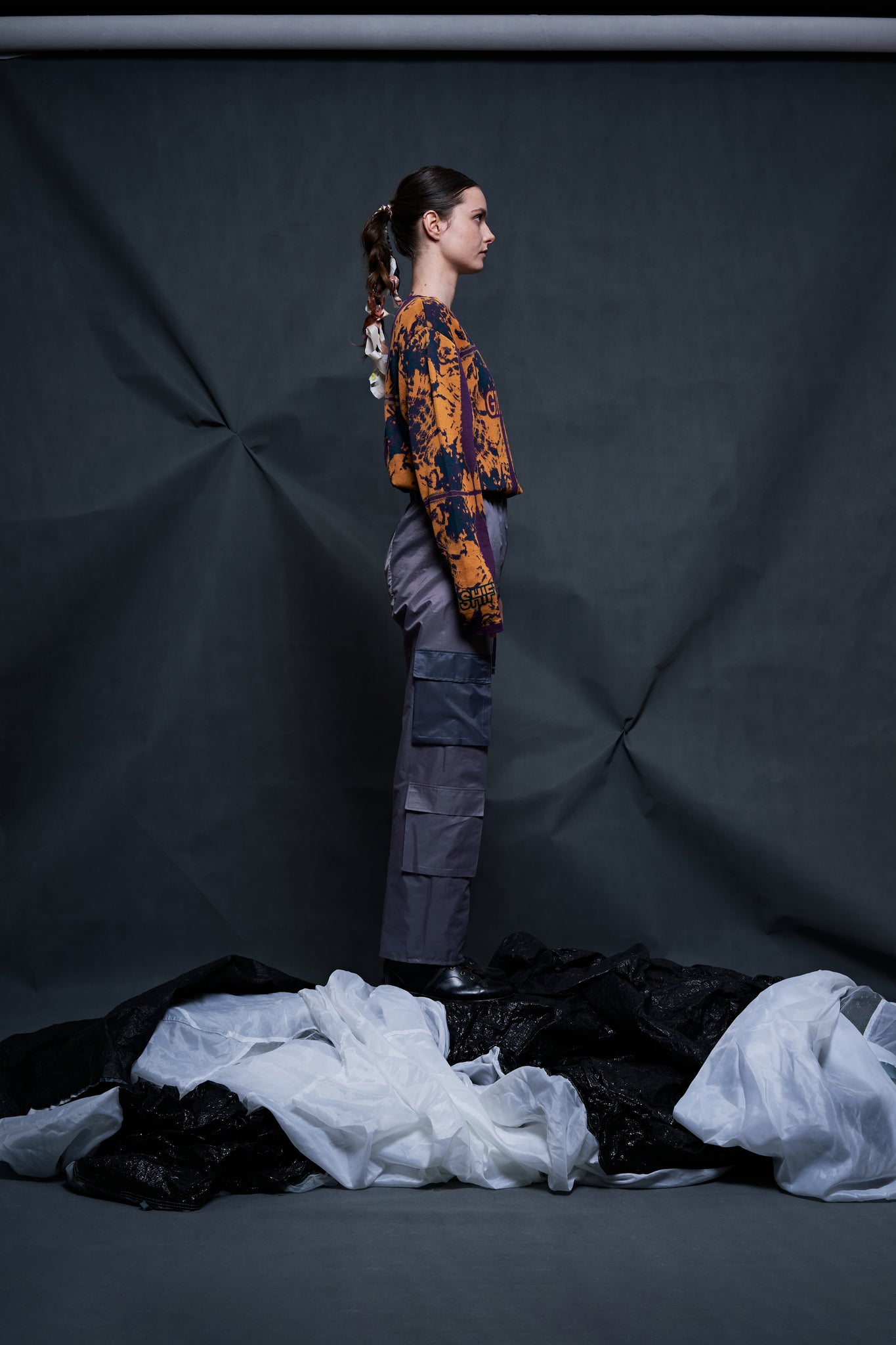 Marjo Sweatshirt GIVE A SHIFT Orange